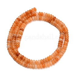Natural Red Aventurine Beads Strands&nbsp;G-Z110-B22-2x4mm