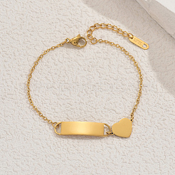 Stainless Steel Link Bracelets&nbsp;IH0298
