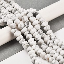 Natural Howlite Beads Strands&nbsp;G-G053-C09-01