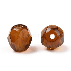 Fire-Polished Czech Glass Beads&nbsp;LAMP-O017-151-YM6