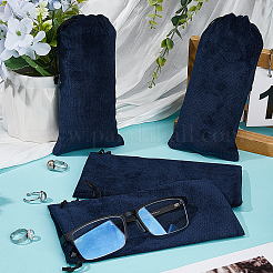 12Pcs Velvet Glasses Storage Drawstring Bag&nbsp;ABAG-BBC0001-16C