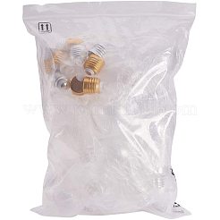 Creative Plastic Light Bulb Shaped Bottle&nbsp;AJEW-NB0001-05