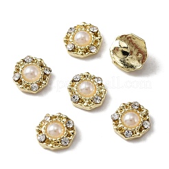 Alloy Rhinestone Cabochons&nbsp;MRMJ-WH0077-043L
