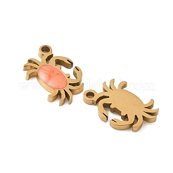 304 Stainless Steel Enamel Charms&nbsp;STAS-Z139-03G-04