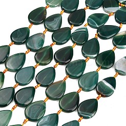Natural Banded Agate/Striped Agate Beads Strands&nbsp;GG-CBAE0EB-01A-01
