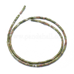 Natural Unakite Beads Strands&nbsp;G-F631-B01