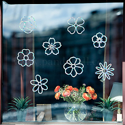 Waterproof PVC Colored Laser Stained Window Film Static Stickers&nbsp;DIY-WH0314-101