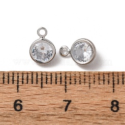Brass Glass Pendants&nbsp;X-KK-C253-03P