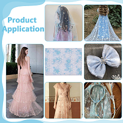 Polyester Mesh Fabrics&nbsp;DIY-WH0622-373A