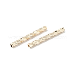 Rack Plating Brass Straight Tube Beads&nbsp;KK-WH0061-03B-G