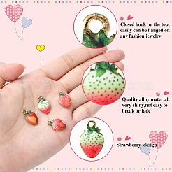 25Pcs 5 Styles Printed Alloy Pendants&nbsp;PALLOY-CJ0002-58