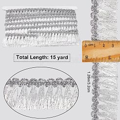 Polyester Tassel Lace Ribbons&nbsp;DIY-WH0530-70A
