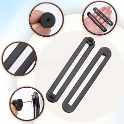 4Pcs 304 Stainless Steel & Brass Brooches&nbsp;JEWB-CP00002