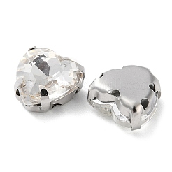 Heart Sew on Rhinestone&nbsp;RGLA-L028-04B-01