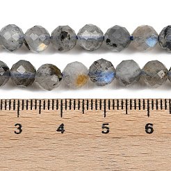 Natural Labradorite Beads Strands&nbsp;G-G281-B03-6mm