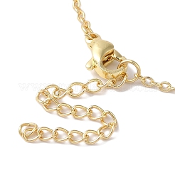 Brass Micro Pave Clear Cubic Zirconia Cable Chain Bowknot Pendant Necklaces for Women&nbsp;NJEW-C054-02A-G