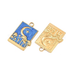 304 Stainless Steel Enamel Pendants&nbsp;STAS-K293-19G-02