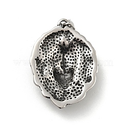 304 Stainless Steel Pendants&nbsp;STAS-C053-17AS
