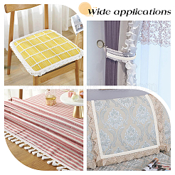 Polyester Braided Lace Trim&nbsp;OCOR-WH0074-92A