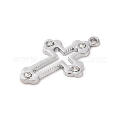 Alloy with Rhinestone Pendants&nbsp;FIND-M021-24P-02