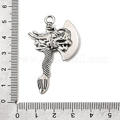 Tibetan Style Alloy Pendants&nbsp;AL-CBA7D25-01AS-B