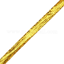 Metallic Polyester Ribbon&nbsp;OCOR-WH0069-02