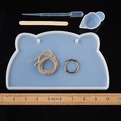 DIY Silicone Hangtag Molds Kits&nbsp;DIY-TA0008-41