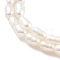 Natural Cultured Freshwater Pearl Beads Strands&nbsp;PEAR-P062-02C