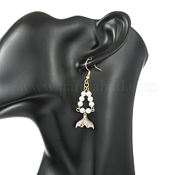 Paua Shell Dangle Earrings&nbsp;EJEW-JE07178