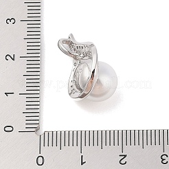 Brass Micro Pave Cubic Zirconia Pendants&nbsp;ZIRC-I066-07P-01