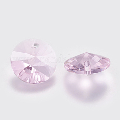 Faceted Glass Rhinestone Charms&nbsp;RGLA-F049-8mm-223