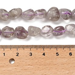Natural Purple Phantom Quartz Purple Lodolite Quartz Beads Strands&nbsp;G-P497-01E-39A