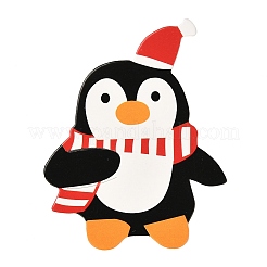 Christmas Theme Penguin Shape Paper Candy Lollipops Cards&nbsp;CDIS-I003-02
