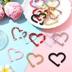 18Pcs 9 Colors Acrylic Wine Glass Charms&nbsp;AJEW-CJ0001-70