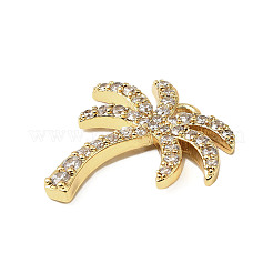 Brass Micro Pave Cubic Zirconia Pendants&nbsp;LS-KK-G534-01A-G