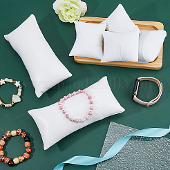 10Pcs 2 Styles Leather & Velvet Pillow Jewelry Bracelet Watch Displays&nbsp;BDIS-DC0001-01