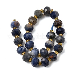 Natural Sodalite Beads Strands&nbsp;G-D105-B09-02
