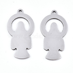 Non-Tarnish Easter 201 Stainless Steel Pendants&nbsp;STAS-S081-042