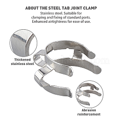 Carbon Steel Clips&nbsp;AJEW-OC0001-71P