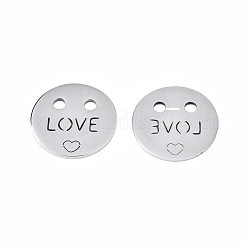 Non-Tarnish 201 Stainless Steel Pendants&nbsp;STAS-N095-077