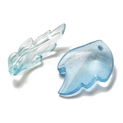 Transparent Frosted Acrylic Beads&nbsp;OACR-H039-06