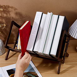Bamboo Desktop Bookshelves&nbsp;DJEW-WH0816-006