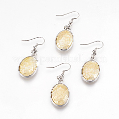 Shell Dangle Earrings&nbsp;EJEW-F162-B