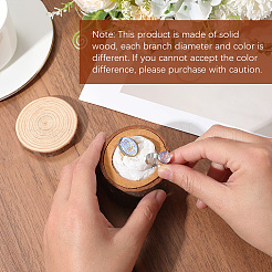 1Pc Wooden Ring Boxes with Lid&nbsp;DJEW-SP0001-10