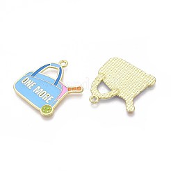 Alloy Enamel Sports Pendants&nbsp;ENAM-T022-64G