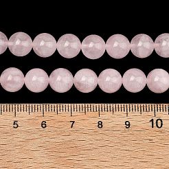 Natural Madagascar Rose Quartz Beads Strands&nbsp;G-Z146-A01-8mm-02