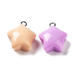 Opaque Resin Pendants&nbsp;RESI-G074-02
