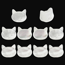 10Pcs Natural White Shell Beads&nbsp;SHEL-PH0001-71