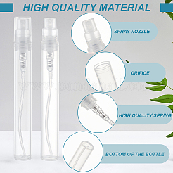 80Pcs Empty Portable Plastic Spray Perfume Bottle with 2Pcs Plastic Pump with 2Pcs Mini Transparent Plastic Funnel Hopper with 6Pcs Disposable Plastic Droppe&nbsp;AJEW-BC0007-50A