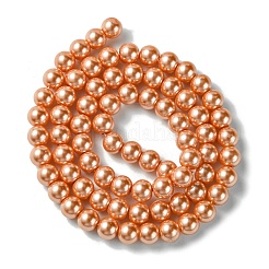 Eco-Friendly Dyed Glass Pearl Bead Strands&nbsp;LS-HY-A008-6mm-RB113